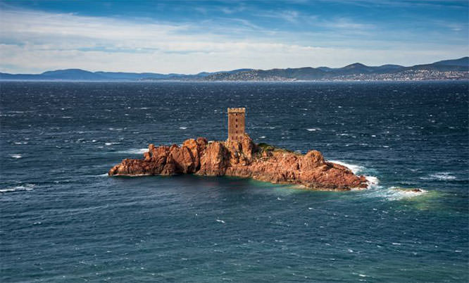 Île d'Or, Cap Dramont near Agay French Riviera