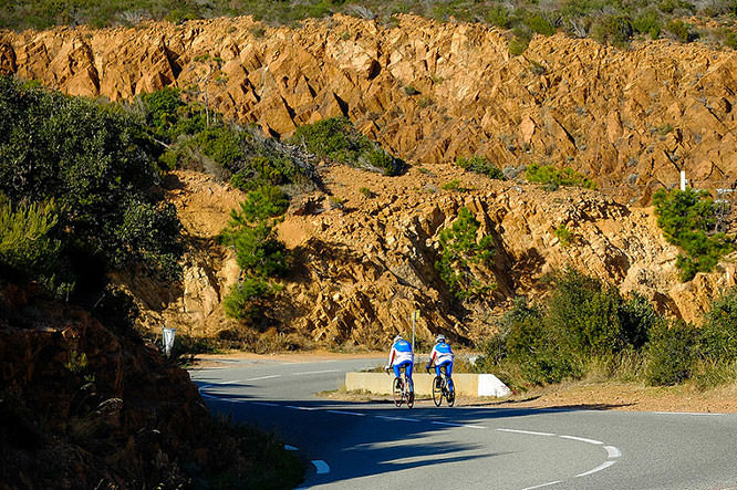 Biking in L'Esterel