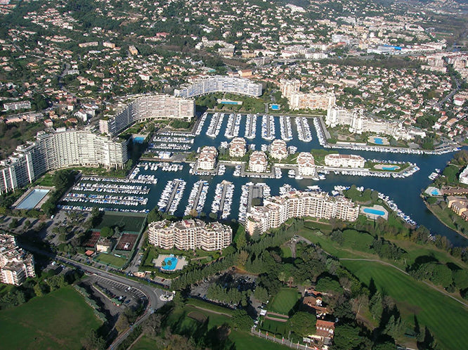 Port Marina Mandelieu-la-Napoule French Riviera