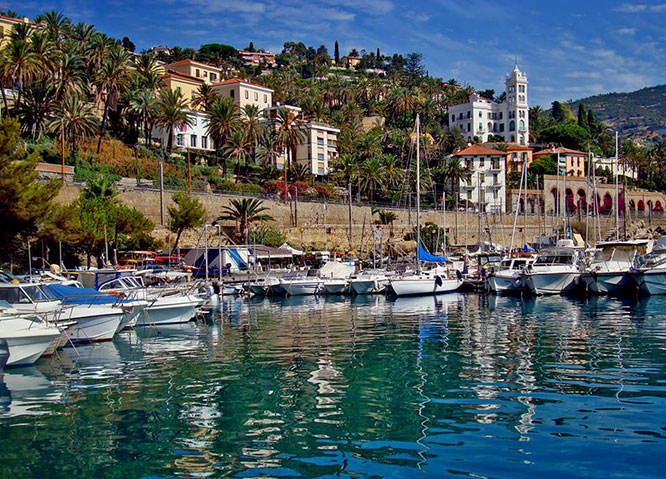 Port in Mandelieu-la-Napoule