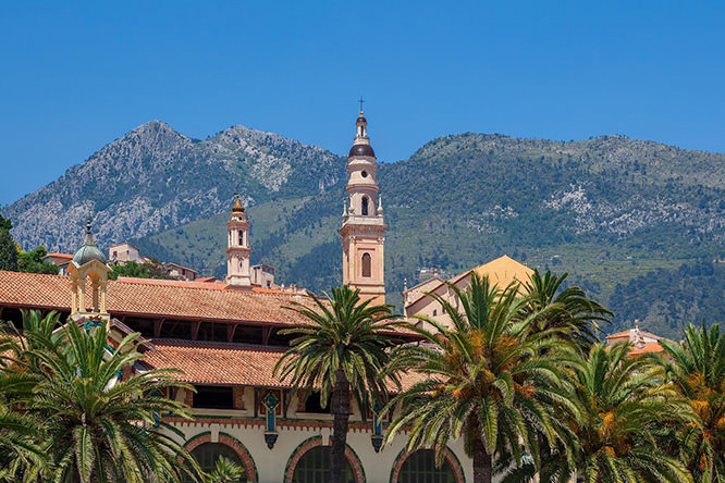 La Chapelle des Pénitents-Blancs in Menton French Riviera