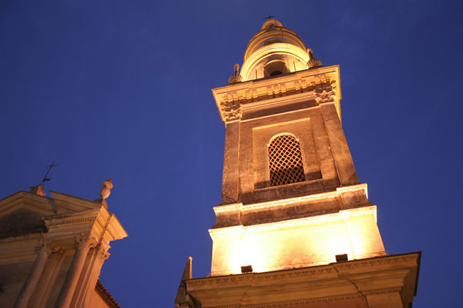 Clocher de la Basilique Saint Michel Archange French Riviera