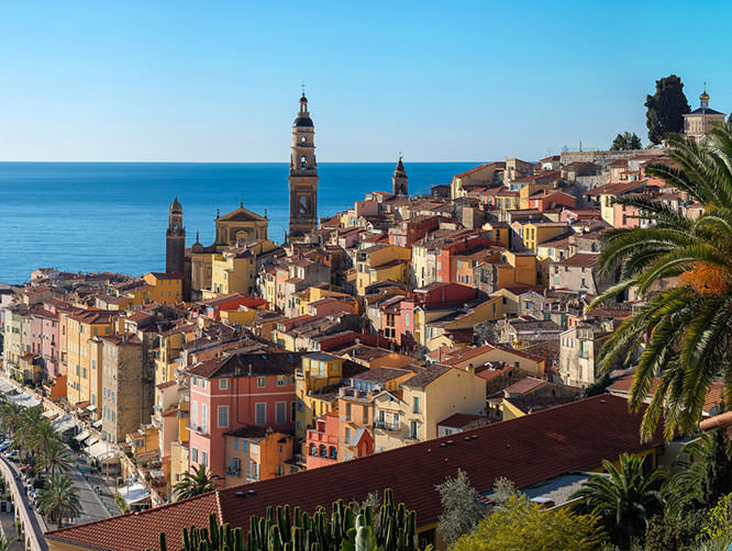Old town of Menton