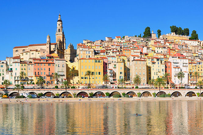Old part of Menton