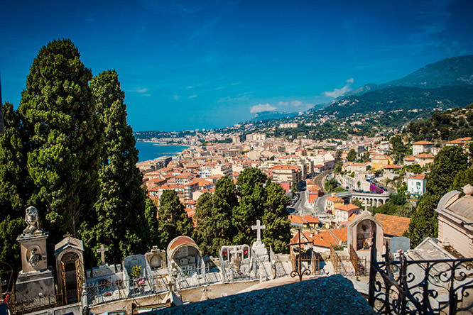 Cemetary in Menton