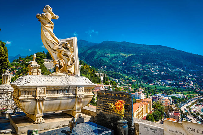 Cemetary in Menton