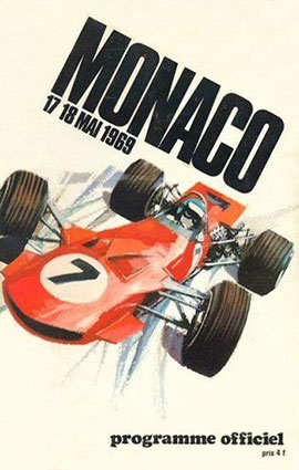 Monaco F1 Grand Prix 1969 Illustration