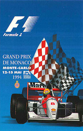 Monaco F1 Grand Prix 1994 Illustration