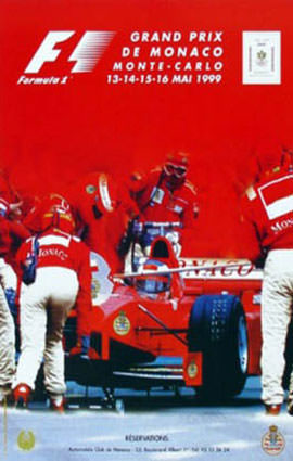 Monaco F1 Grand Prix 1999 Illustration