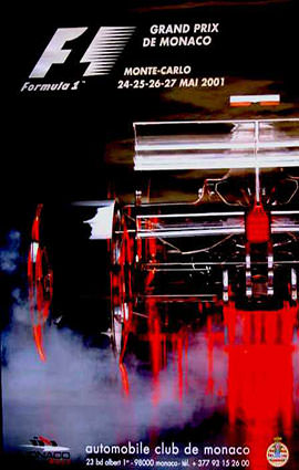 Monaco F1 Grand Prix 2001 Illustration