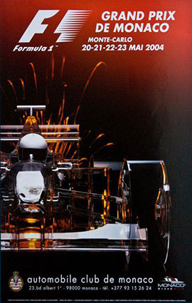 Monaco F1 Grand Prix 2004 Illustration