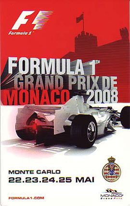 Monaco F1 Grand Prix 2008 Illustration