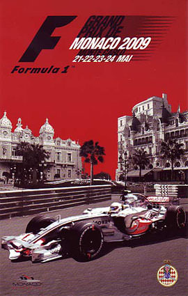 Monaco F1 Grand Prix 2009 Illustration