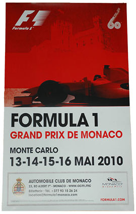 Monaco F1 Grand Prix 2010 Illustration