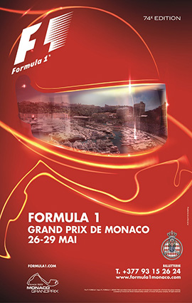 Monaco F1 Grand Prix 2016 Illustration