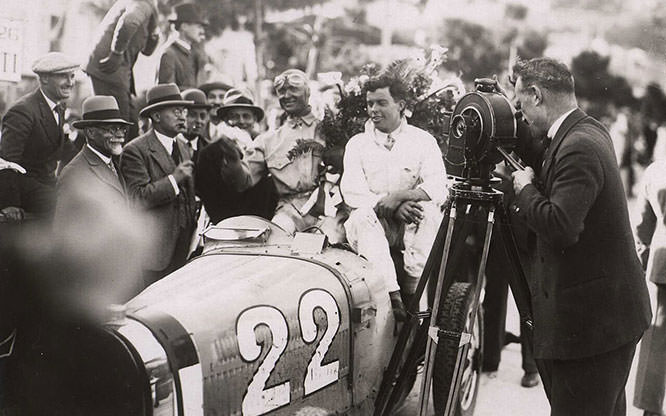 Louis Chiron won the 1931 race in his Bugatti