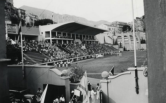 Old Monaco Football Stadium in 1939