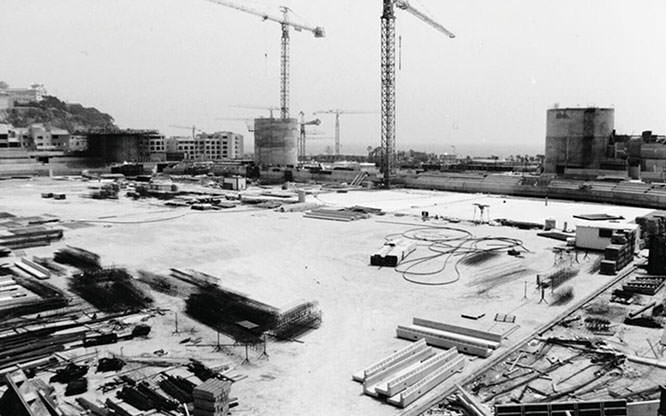 Stade Louis II Monaco in 1982