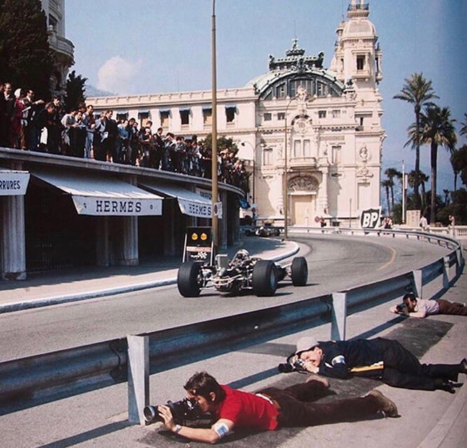 Capturing the speed at Monaco GP