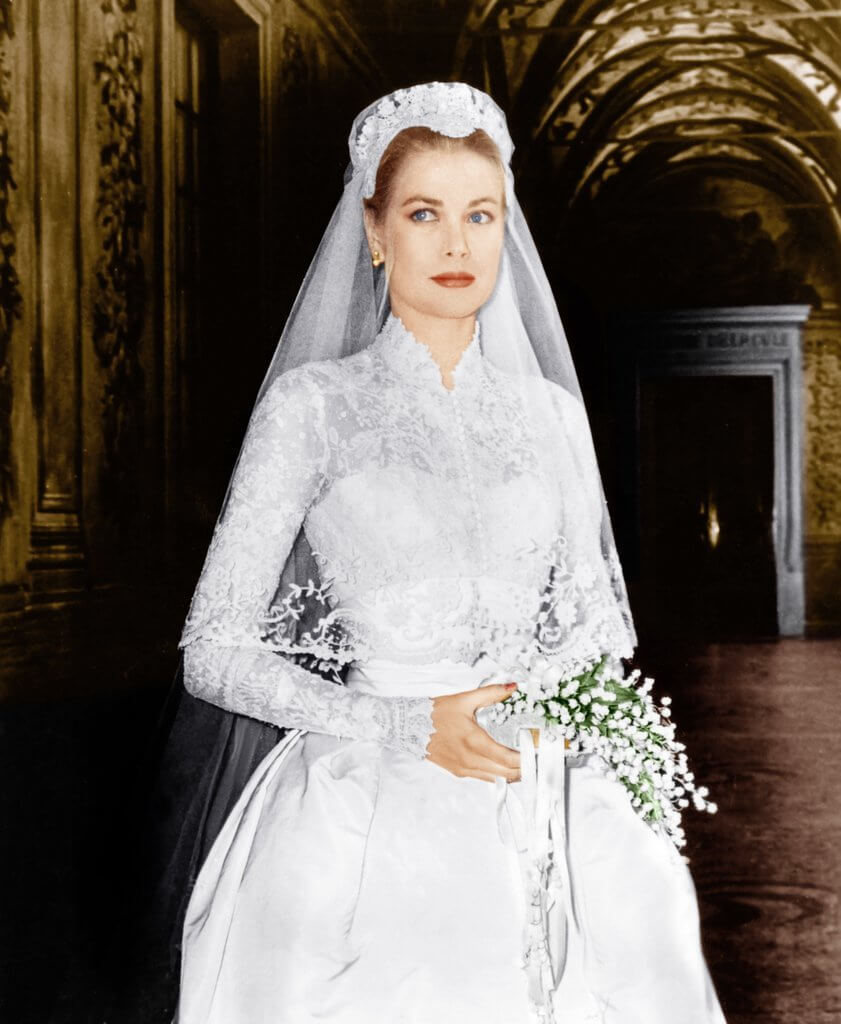 Princess Grace of Monaco wedding dress 1956