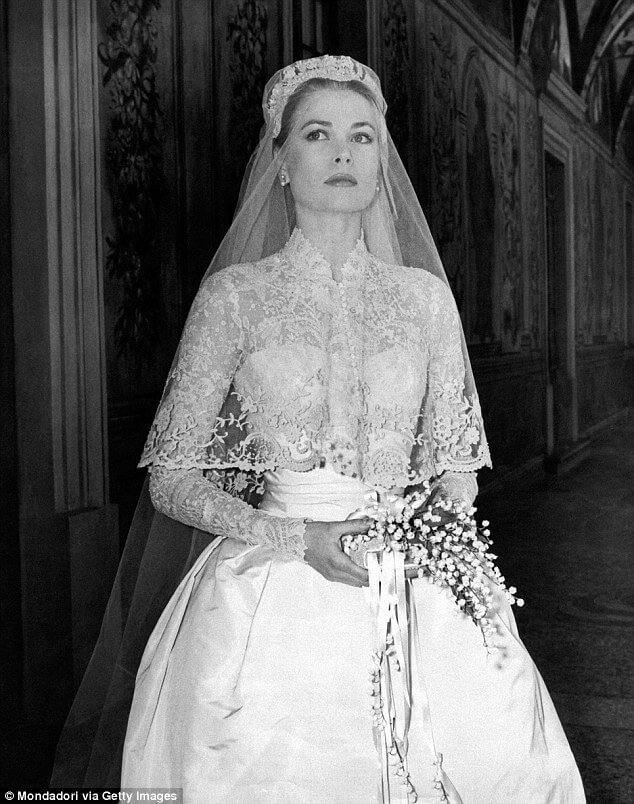 Princess Grace of Monaco wedding dress 1956