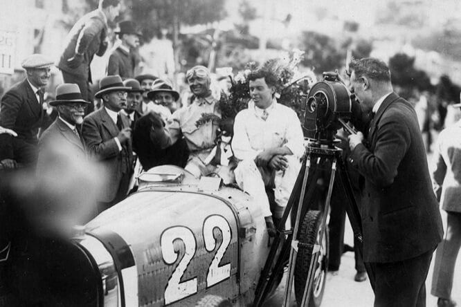 1931 Louis CHIRON, vainqueur 3e Grand Prix Automobile