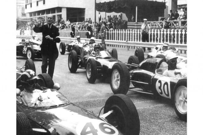 1962 - Départ du 20e Grand Prix Automobile