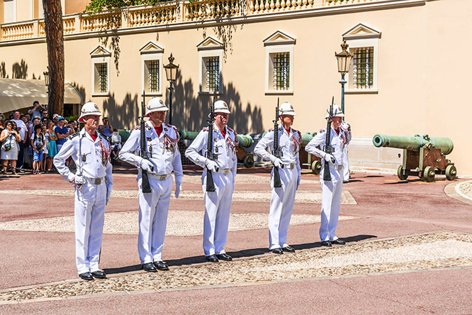 Monaco garde princière