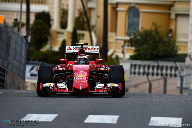 Kimi Raikkonen, Ferrari, Monte-Carlo, 2015