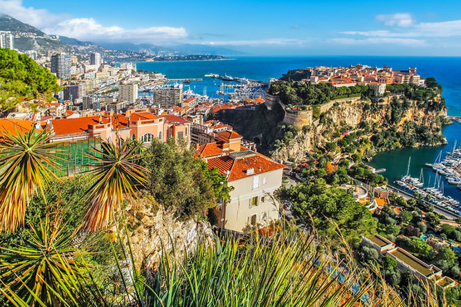 The rock of Monaco
