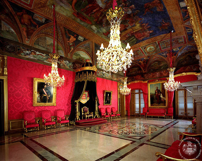La Salle du Trône dans les Grands Appartements