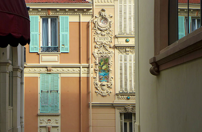 Architecture details in Monaco