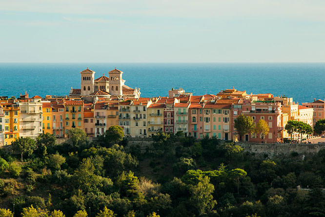 The rock of Monaco