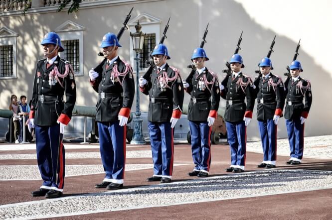 Monaco guards