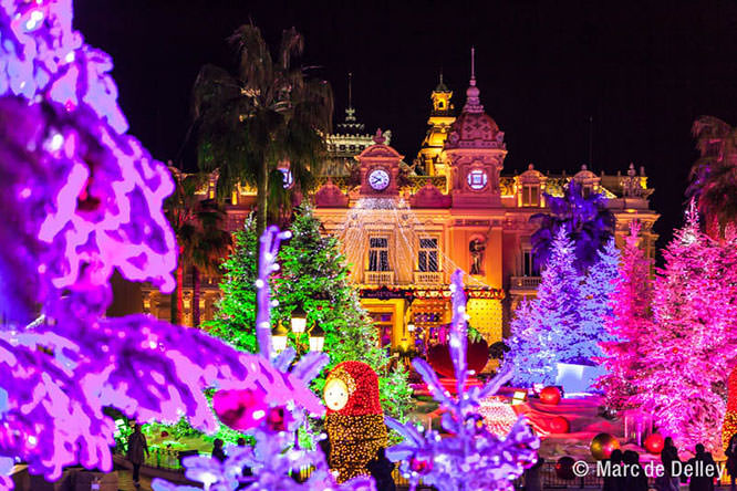 Monaco at christmas time