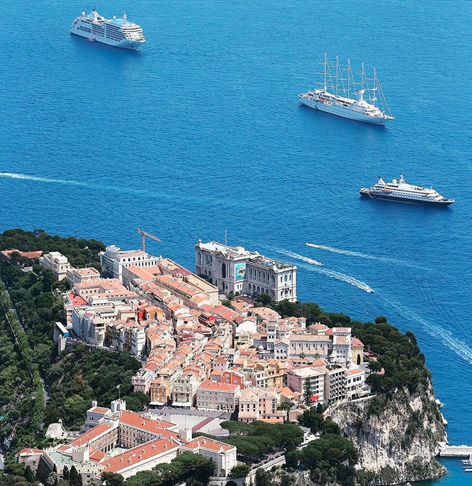 The rock of Monaco