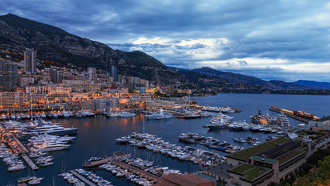 Port hercules of Monaco