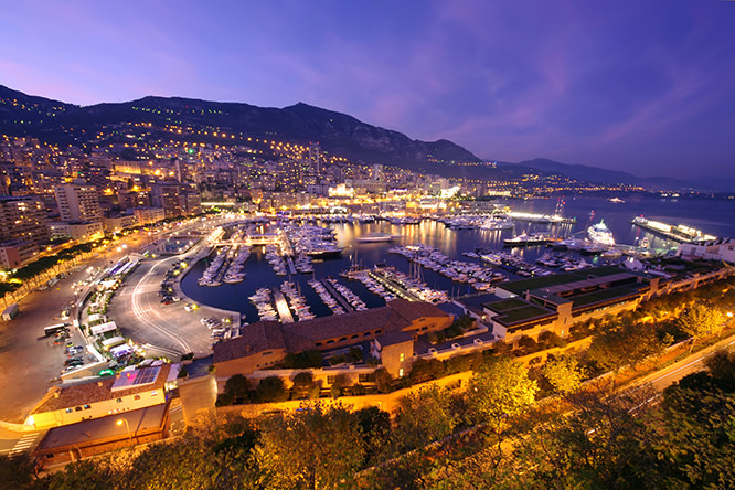 The port of Monaco