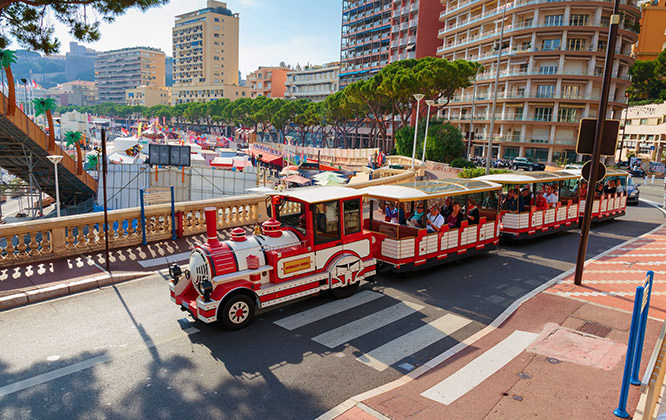 Monaco train tour