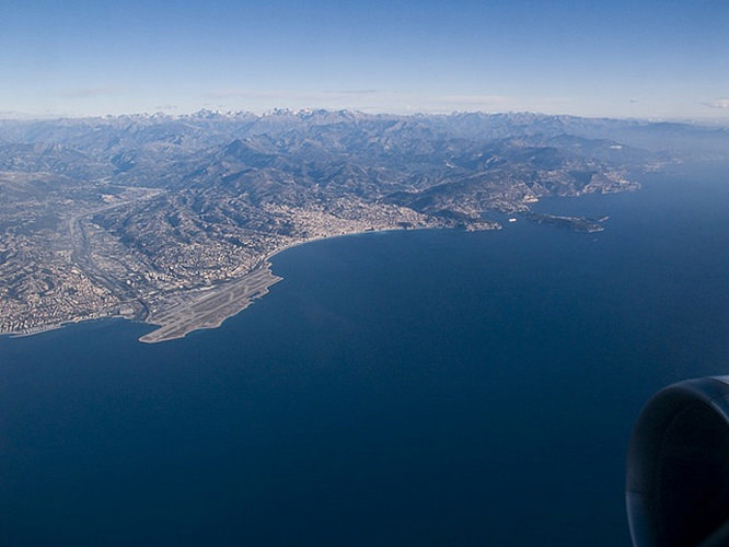 Nice airport French Riviera