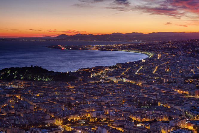 Nice airport French Riviera
