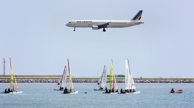 Nice airport French Riviera