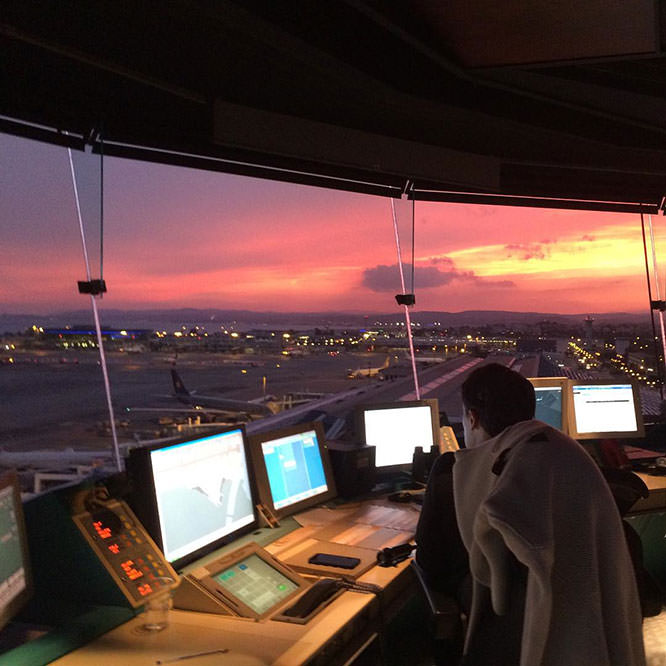 Nice air control tower