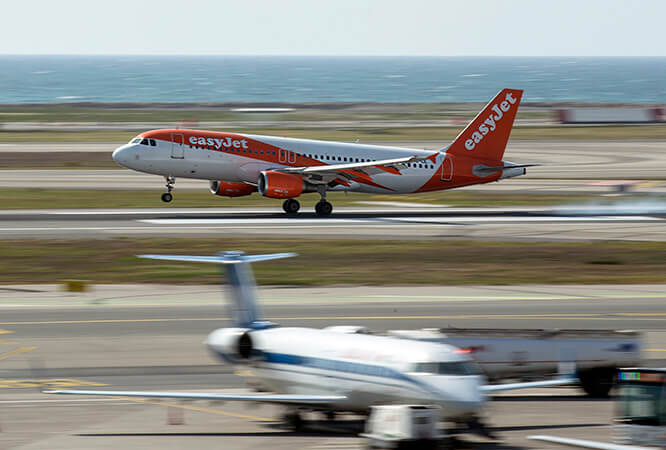 Airbus Easyjet in Nice airport