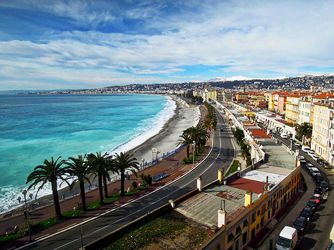 Quai des Etats-Unis, Nice French Riviera