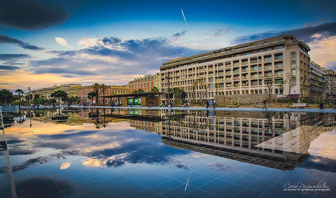 Miroir d'eau / Coulée Verte Nice French Riviera