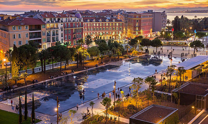 Promenade du Paillon Nice French Riviera