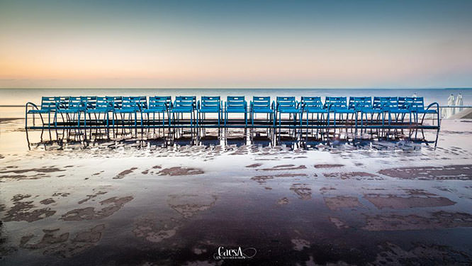 Nice's Blue Chairs