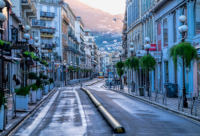 Rue de la liberté Nice