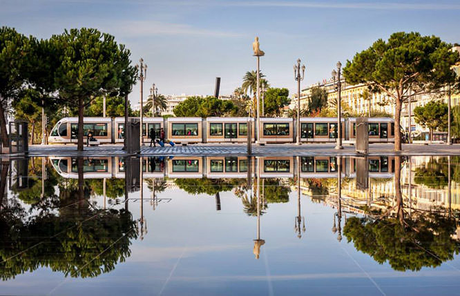 Reflections of Nice French Riviera